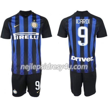 Fotbalový Dres Inter Milán ICARDI 9 Dětské Domácí 2018/19
